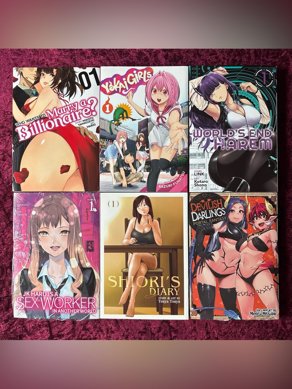 Mature Seven Seas manga lot